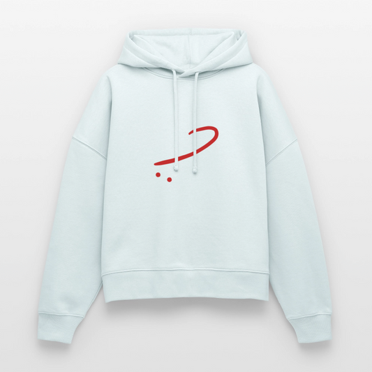 FELLOWSHIP Women's Boxy Hoodie - blue ice