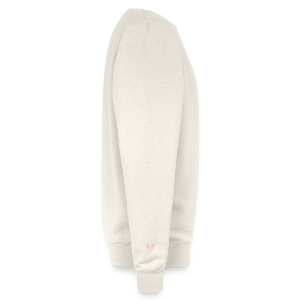 Oversized Crewneck Sweatshirt - ivory