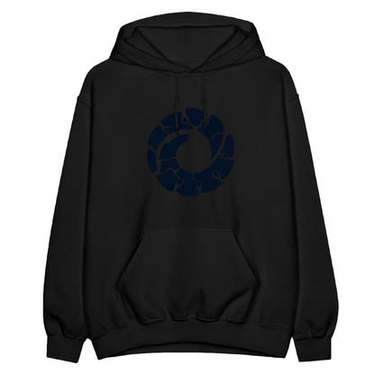 The Glittering Dark Hoodie - black