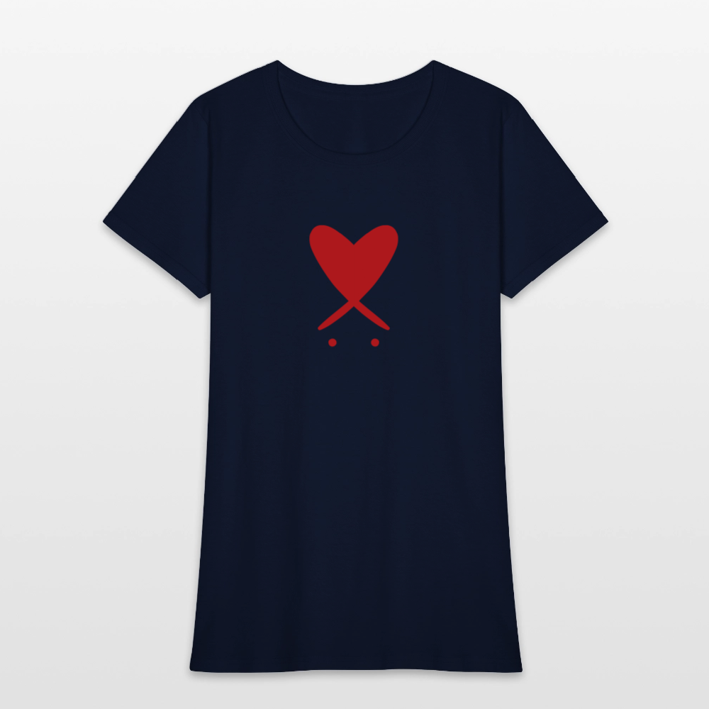 CHERISH Women's Tee - navy