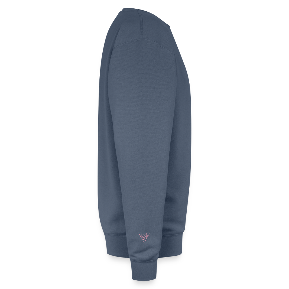 Oversized Crewneck Sweatshirt - stone blue